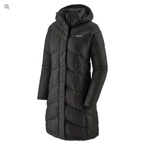 Patagonia Women’s Down With It Parka in Black, Size Medium